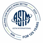 ASTM-Zertifizierungsabzeichen