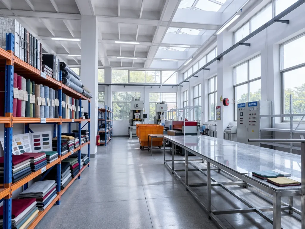 Raw Material Selection Area