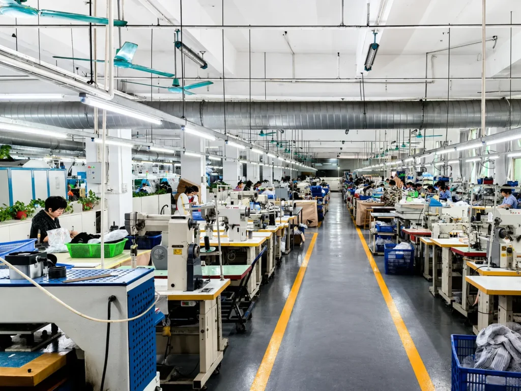 Sewing Machine Production Line